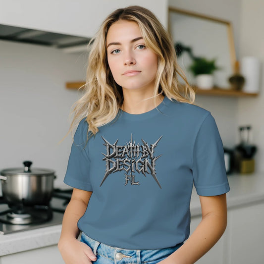 Death by Design FL 3D Logo Unisex T-Shirt - M