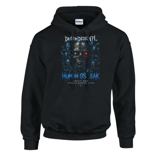 Death by Design FL HumanOS Leak Unisex Pullover Hoodie - S