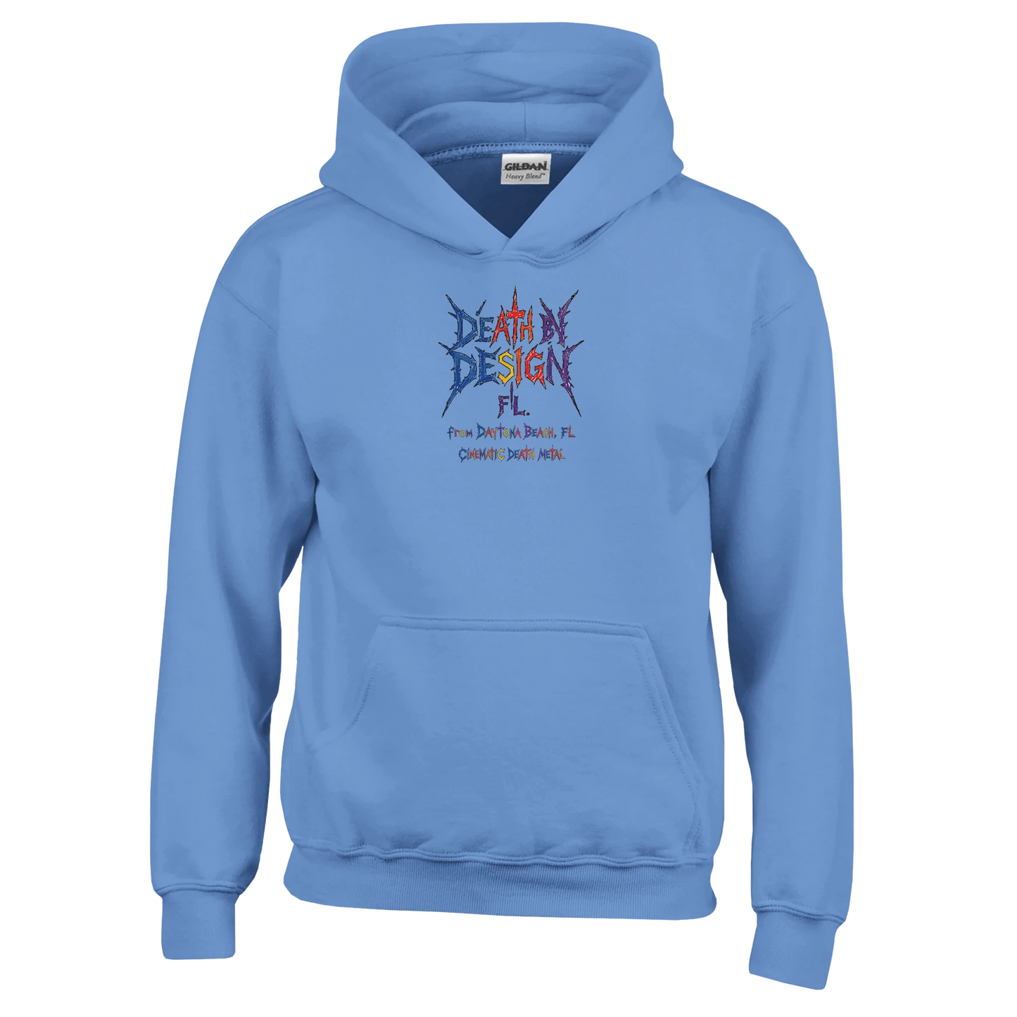 Death by Design FL Little Ass Kickers Unisex Pullover Hoodie - S, Heliconia