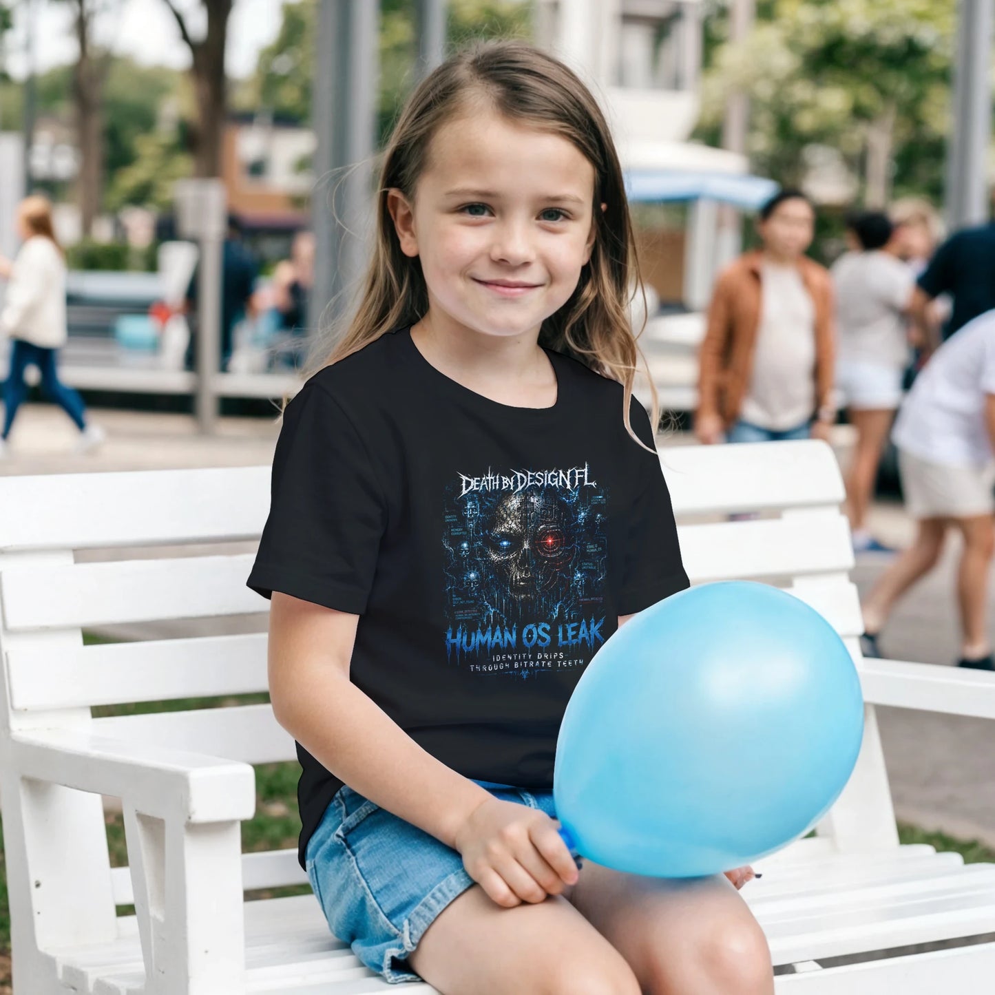 Death by Design FL HumanOS Leak Kids T-Shirt - S