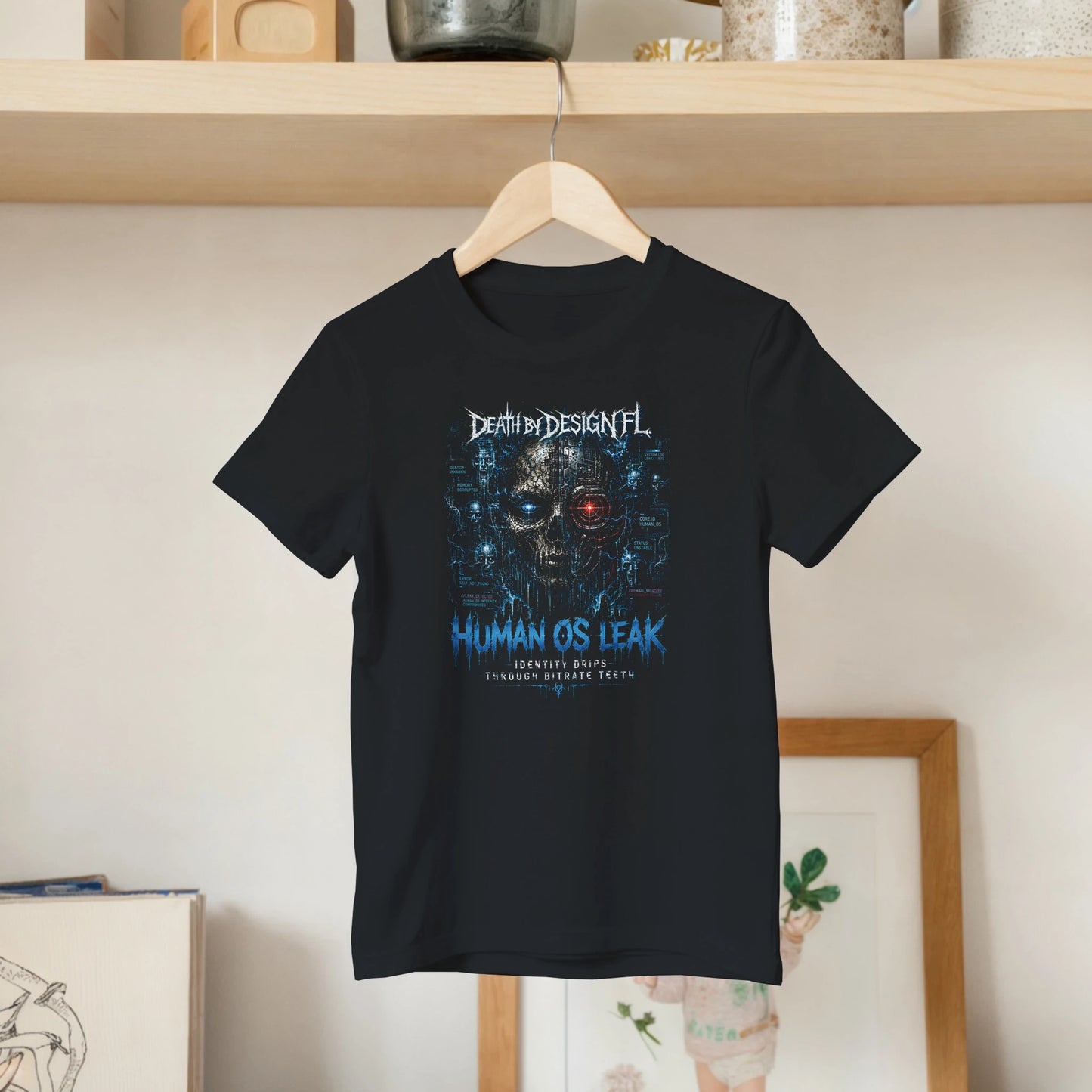 Death by Design FL HumanOS Leak Kids T-Shirt - M