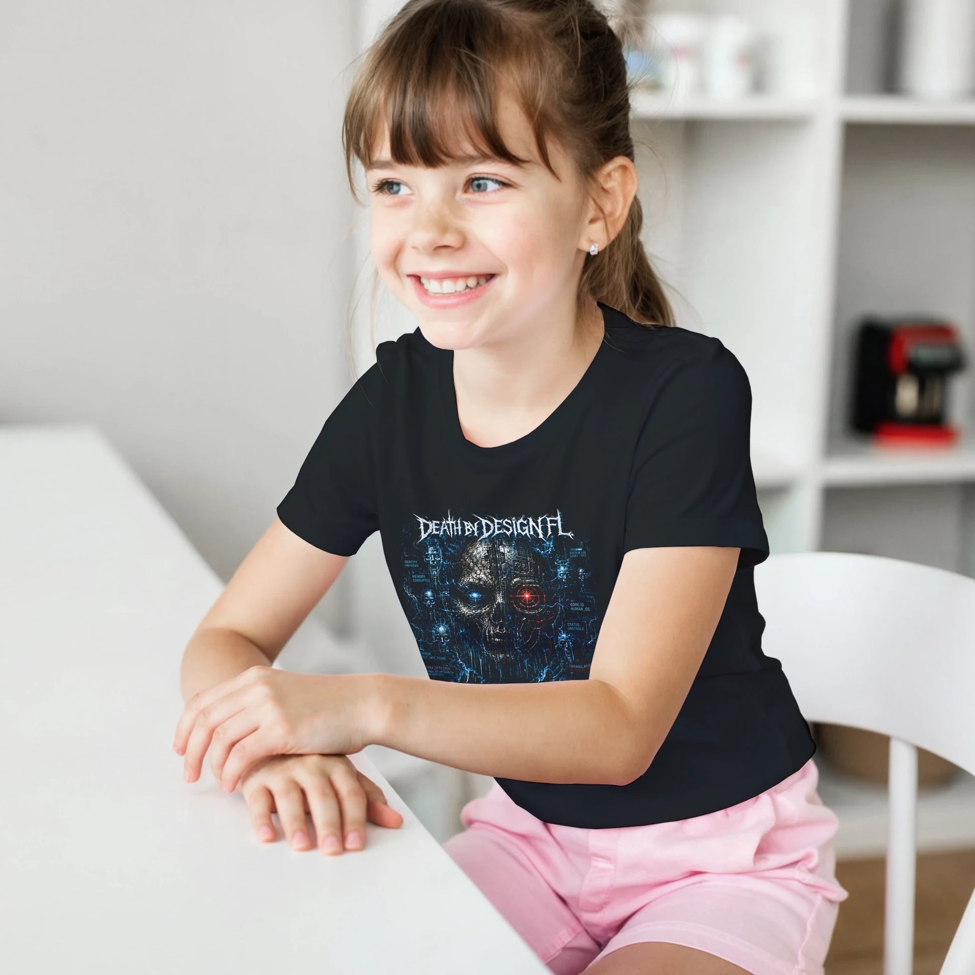 Death by Design FL HumanOS Leak Kids T-Shirt - XL