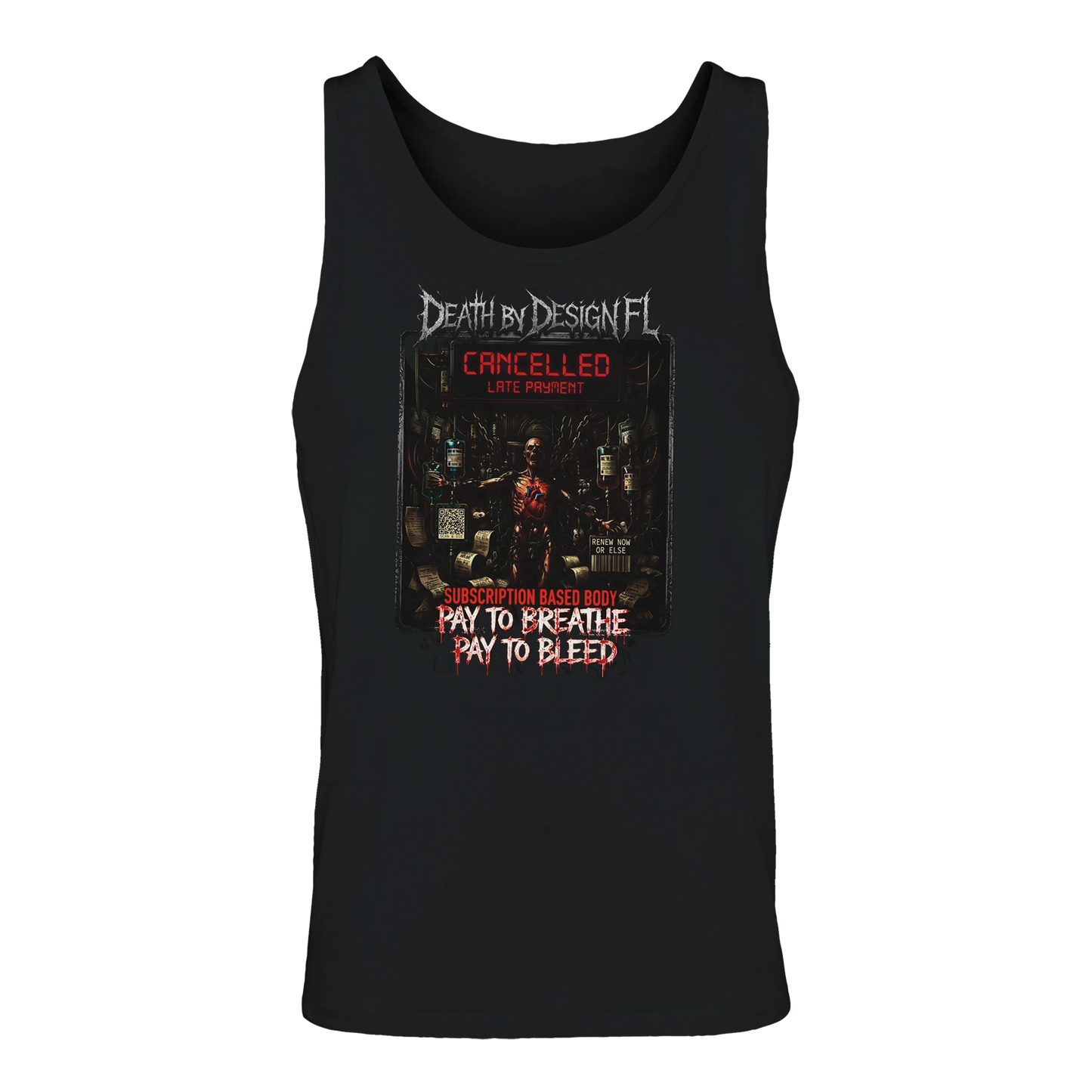 Death by Design FL Subscription Based Body Men's T-Shirt - S