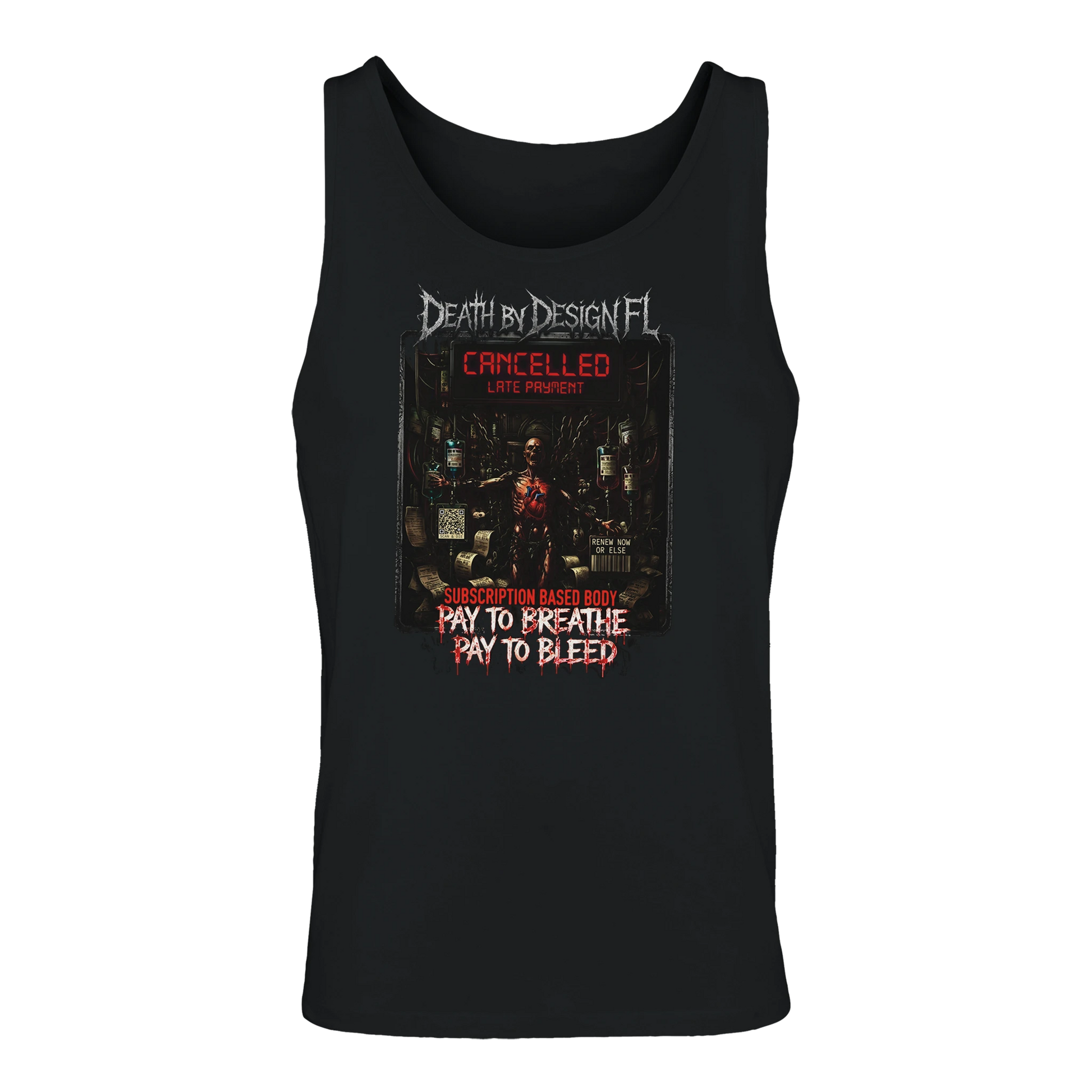 Death by Design FL Subscription Based Body Men's T-Shirt - S