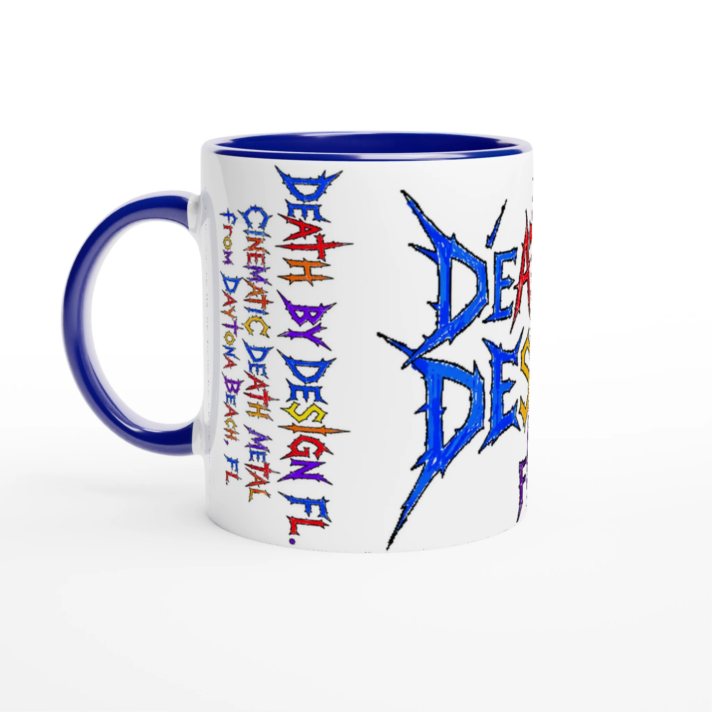 Death by Design FL Fuel for the Loud, the Proud, and the Sleep-Deprived Kids Ceramic Mug - Ceramic Black, Design Option 1