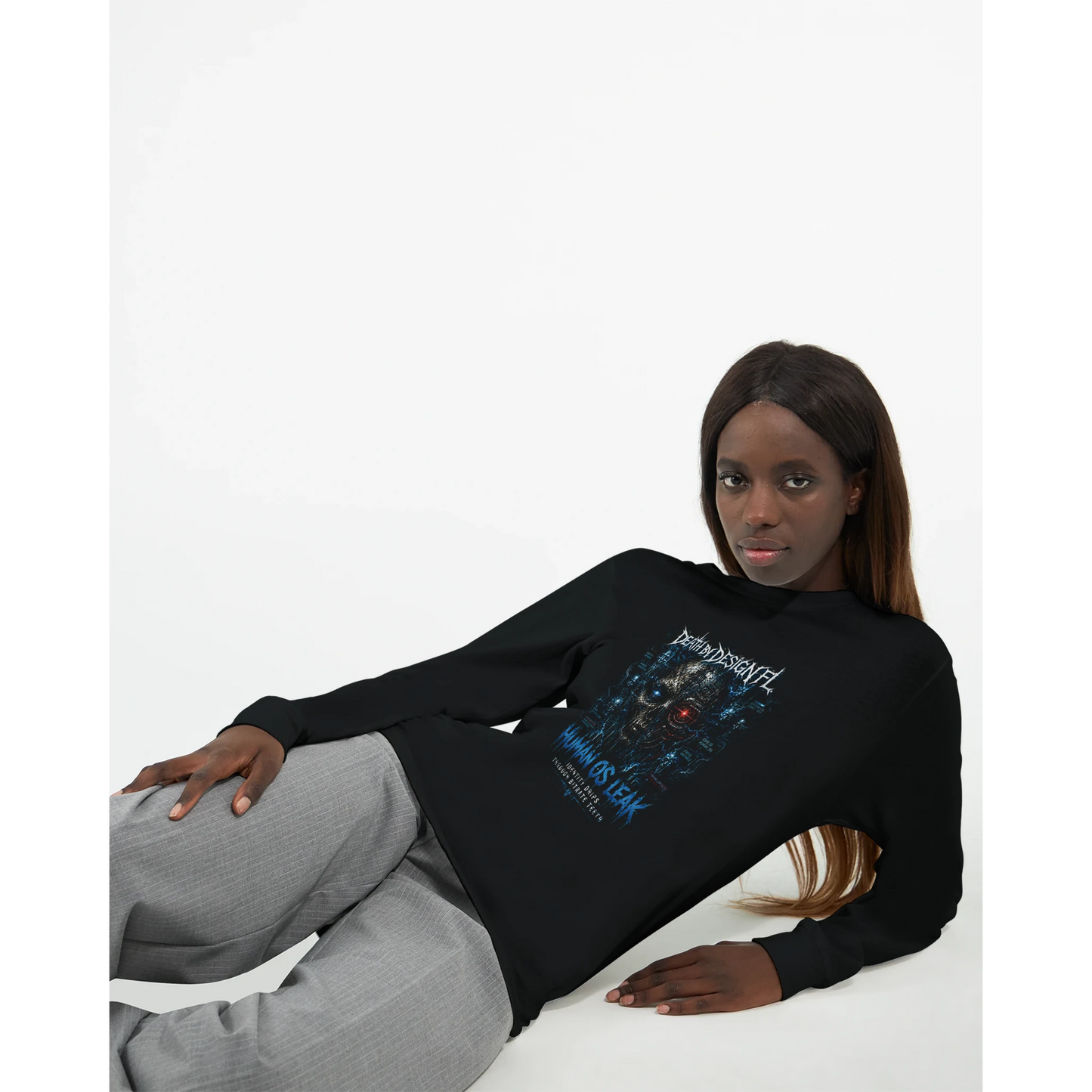 Death by Design FL HumanOS Leak Unisex Long-Sleeve T-Shirt - 2XL