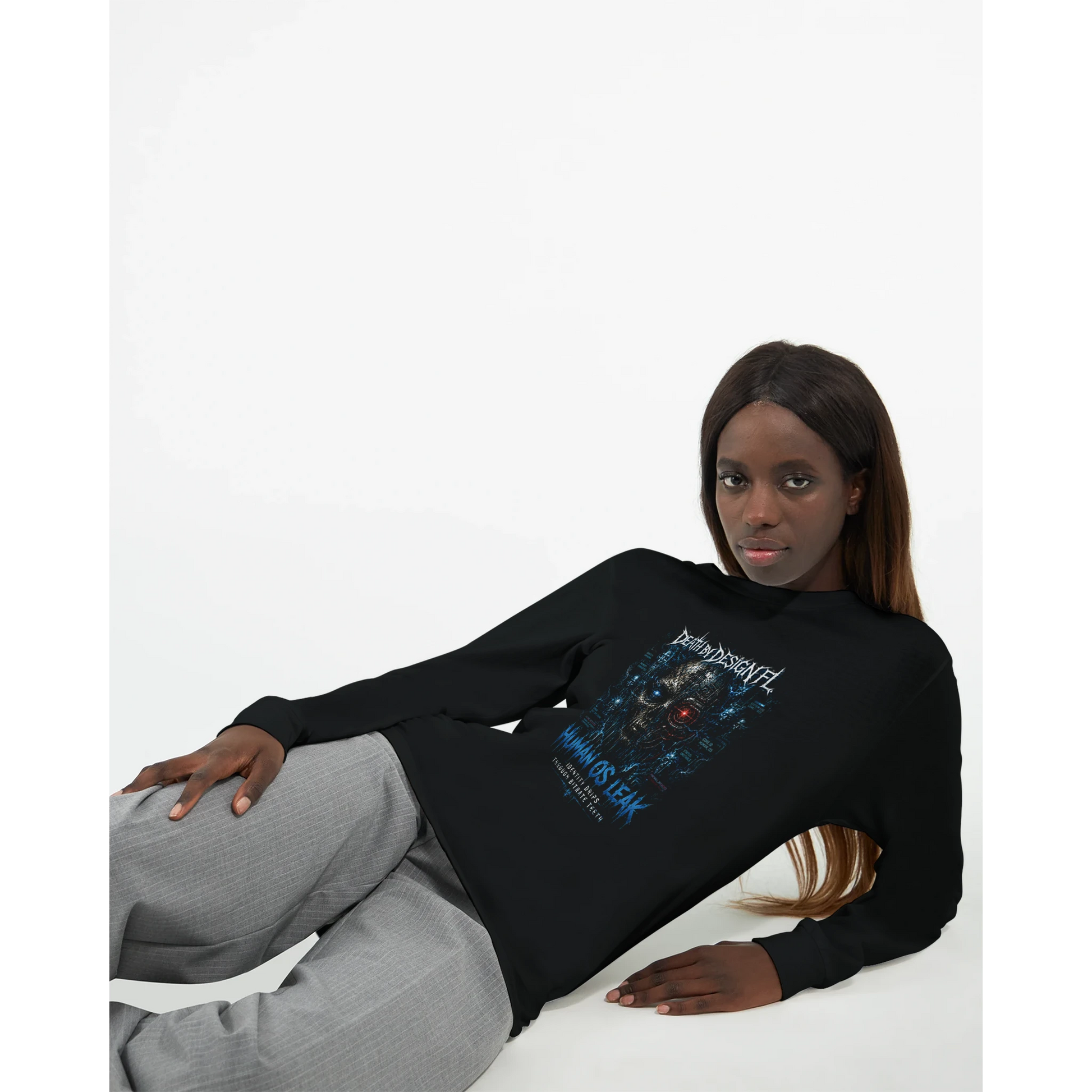 Death by Design FL HumanOS Leak Unisex Long-Sleeve T-Shirt - 2XL