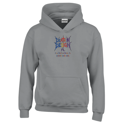 Death by Design FL Little Ass Kickers Unisex Pullover Hoodie - XS, Black