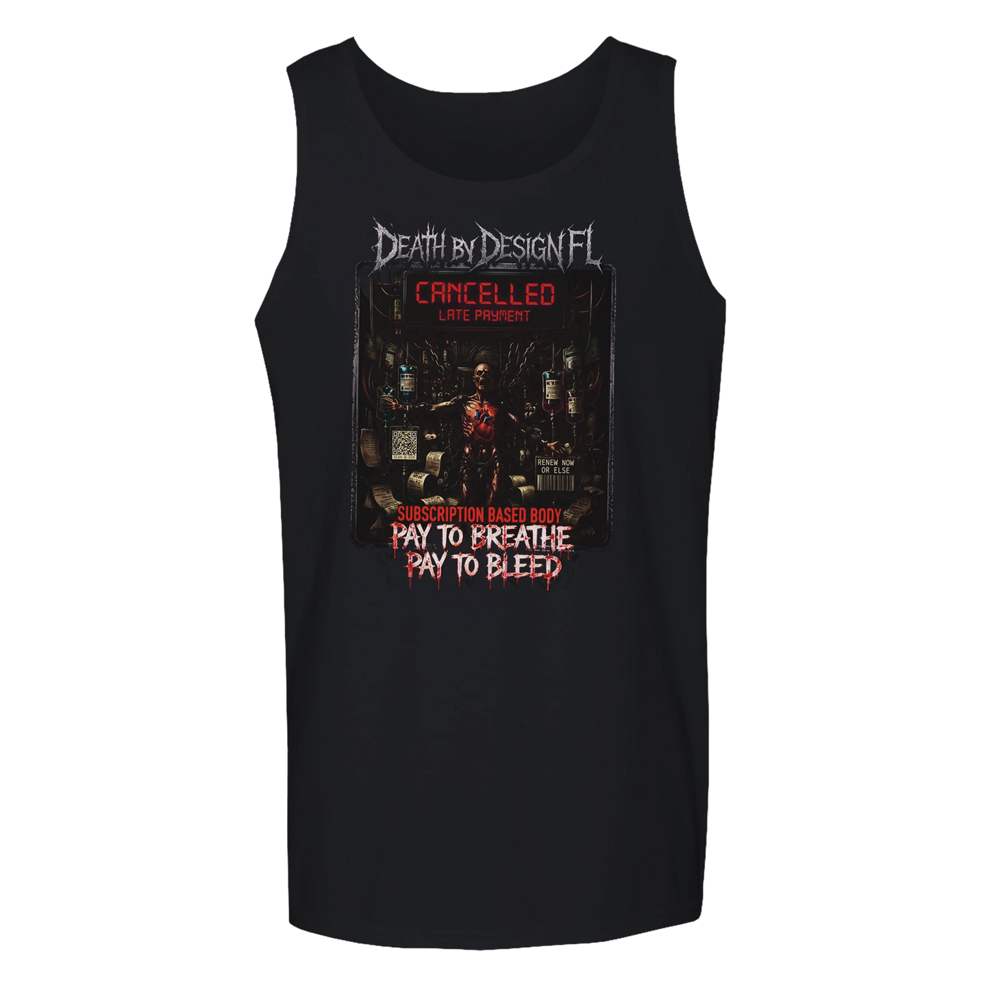 Death by Design FL Subscription Based Body Men's T-Shirt - L