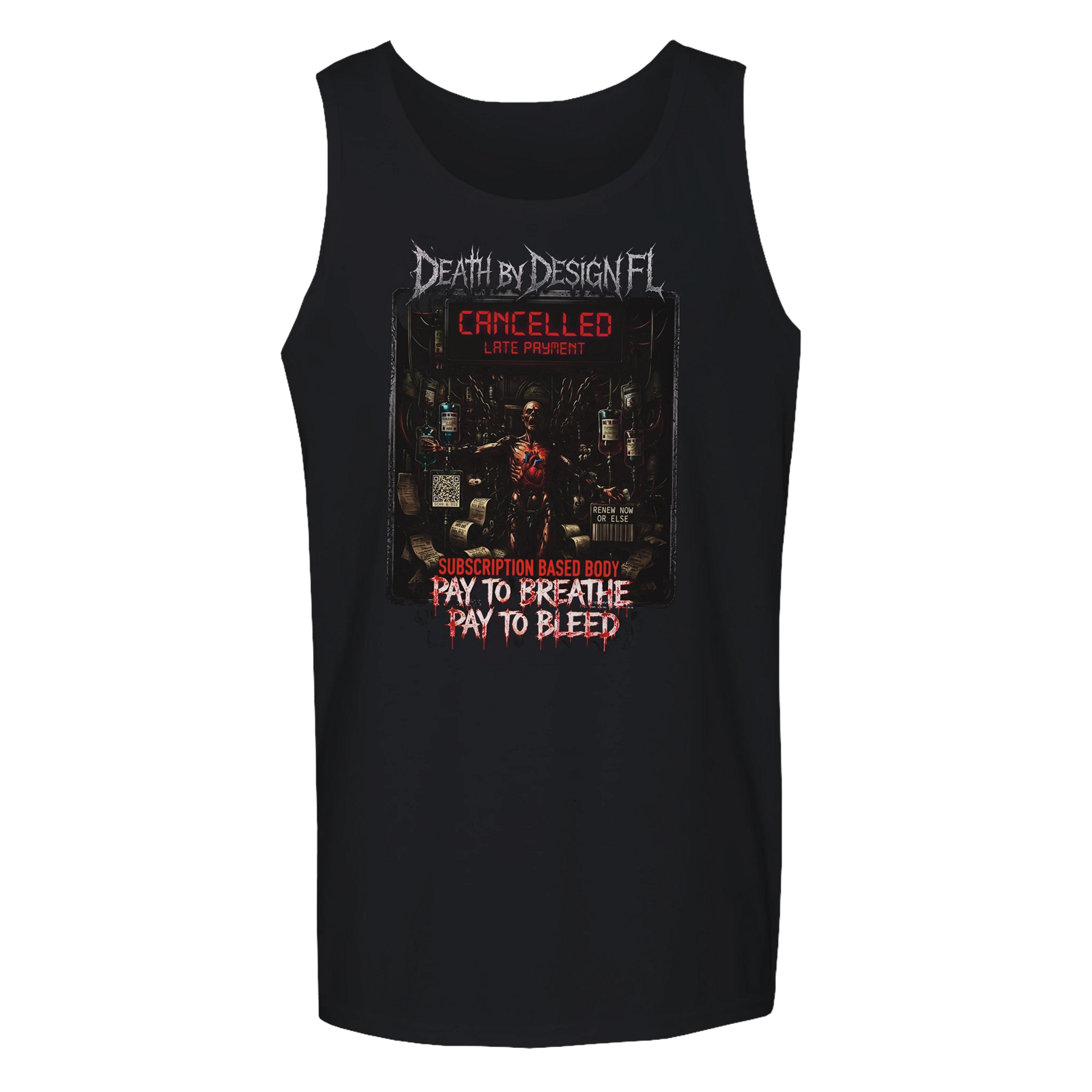 Death by Design FL Subscription Based Body Men's T-Shirt - L