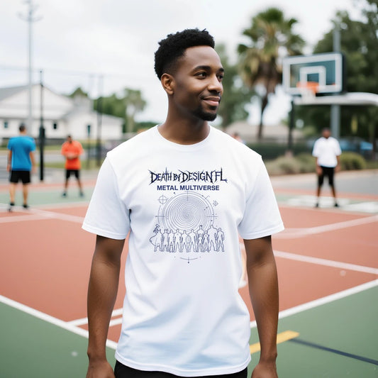 Death by Design FL Blueprint Tech Edition Unisex Premium T-Shirt - M