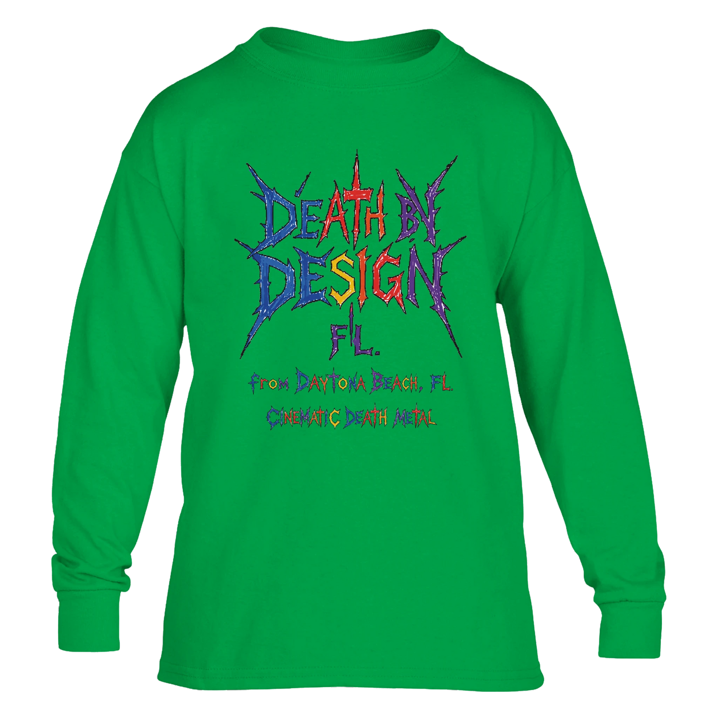 Death by Design FL Little Ass Kickers Unisex Long-Sleeve T-Shirt - XS, Black