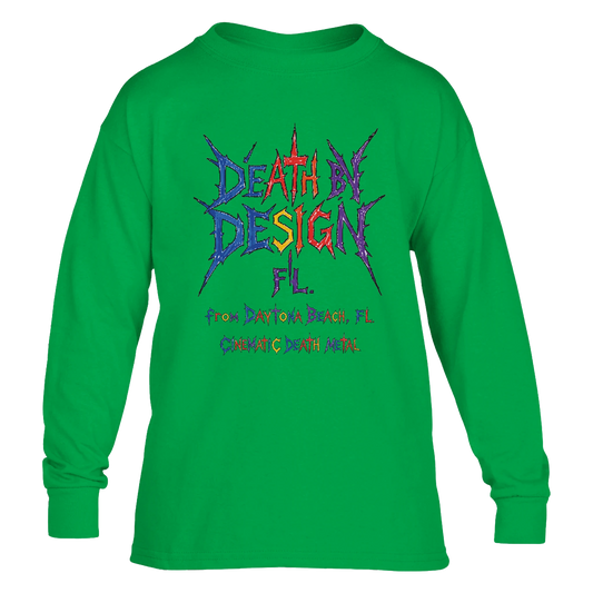 Death by Design FL Little Ass Kickers Unisex Long-Sleeve T-Shirt - XS, Black