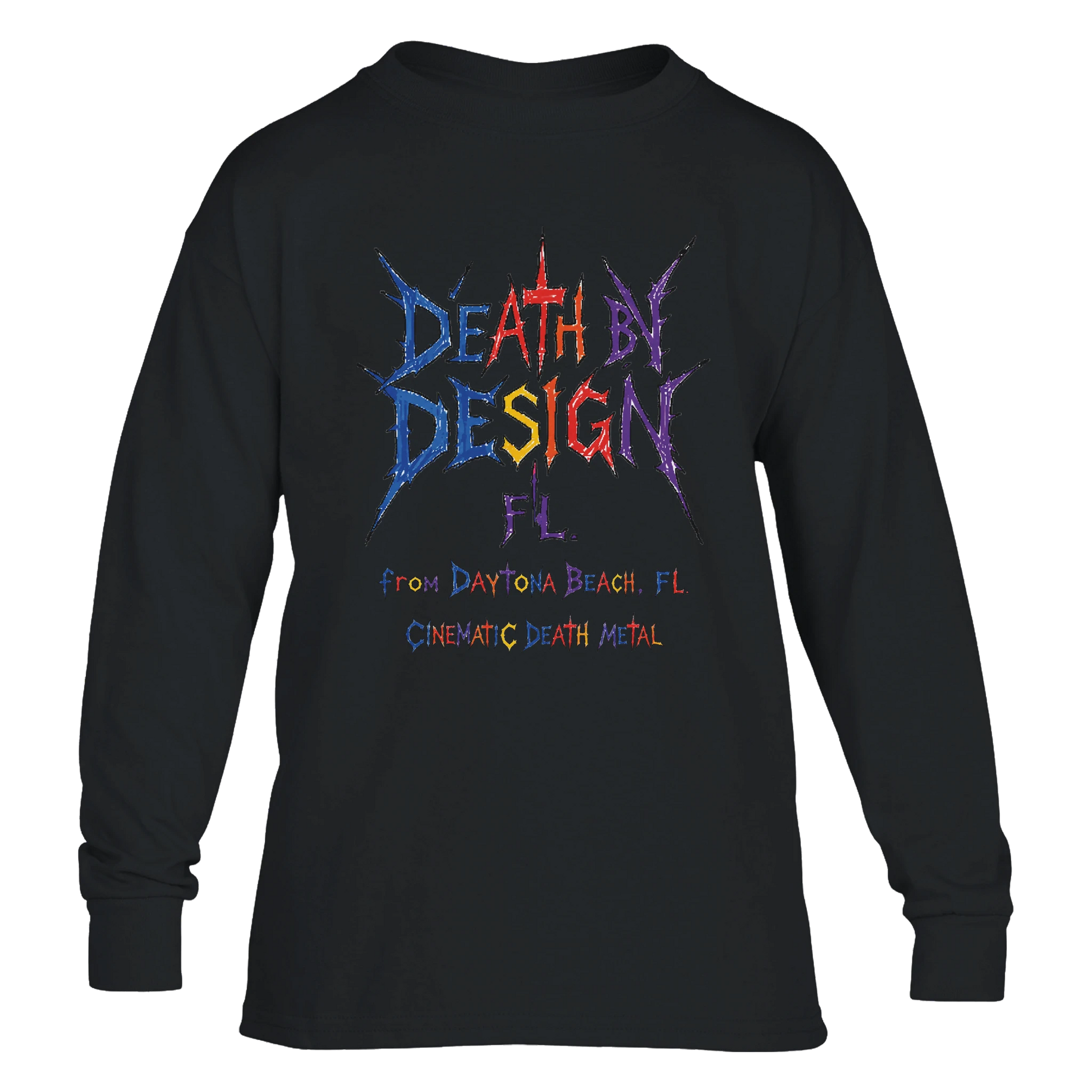 Death by Design FL Little Ass Kickers Unisex Long-Sleeve T-Shirt - XS, Carolina Blue