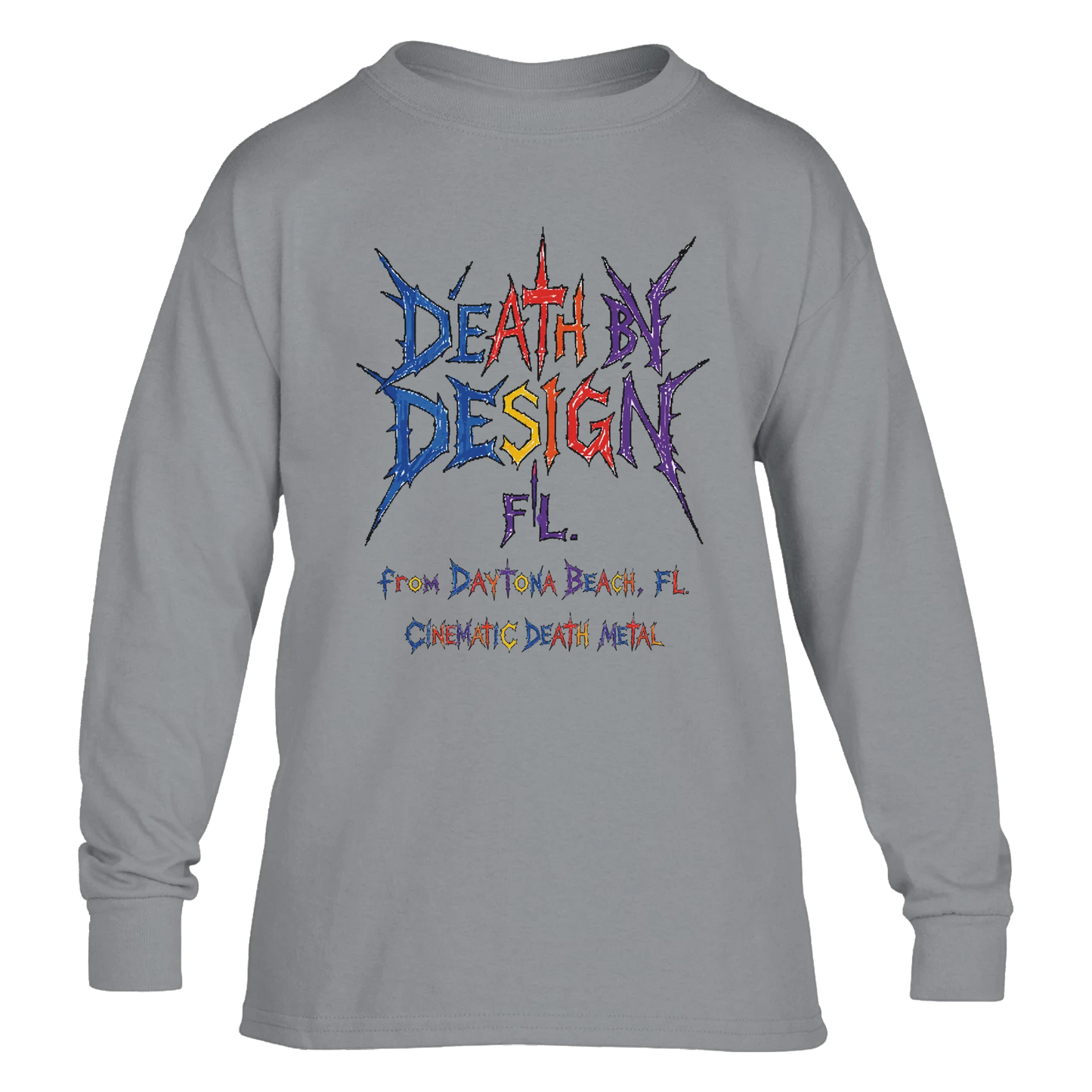 Death by Design FL Little Ass Kickers Unisex Long-Sleeve T-Shirt - XS, Purple