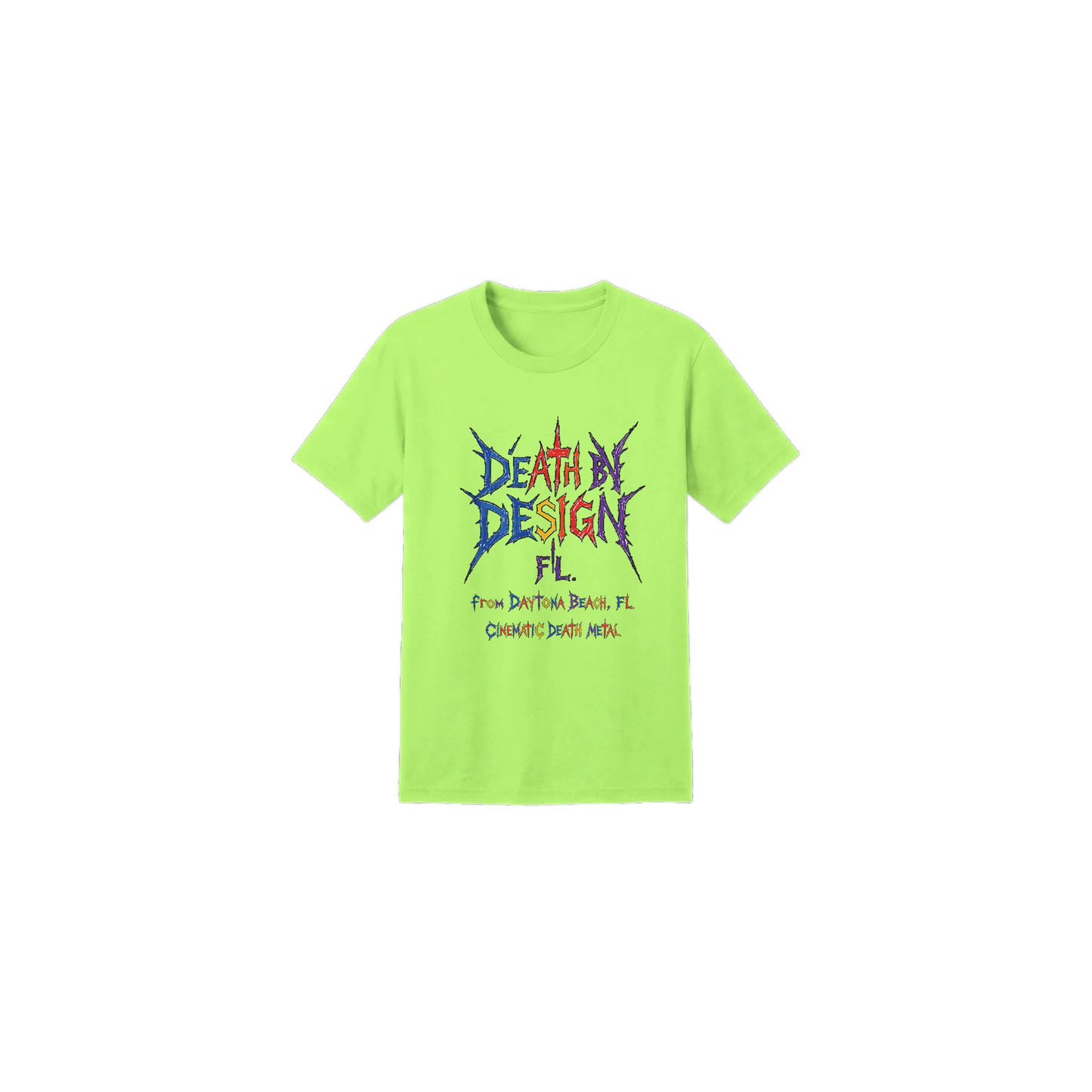 Death by Design FL Little Ass Kickers Youth T-Shirt - XS, True Celadon