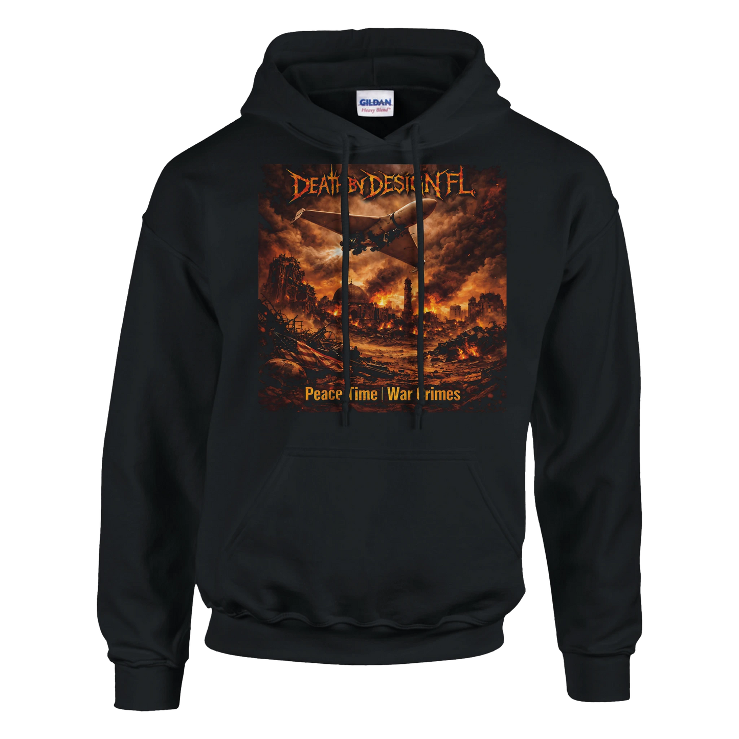 Death by Design FL Peace Time - War Crimes! Unisex Classic Pullover Hoodie - S
