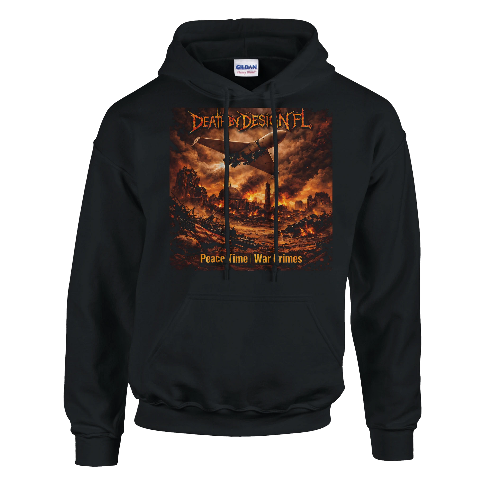 Death by Design FL Peace Time - War Crimes! Unisex Classic Pullover Hoodie - S