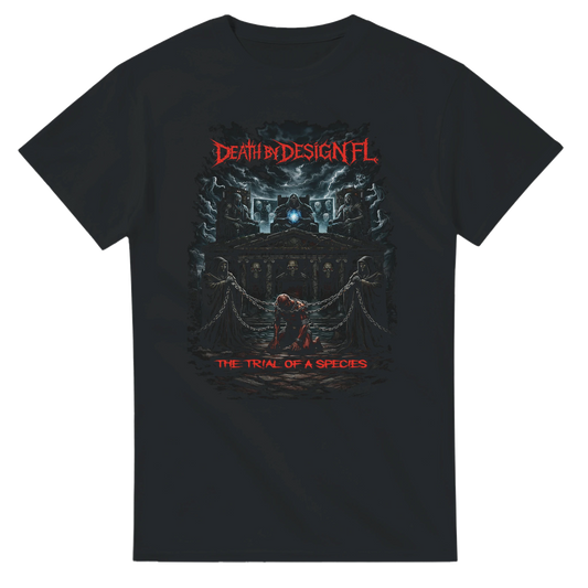 Death by Design FL The Trial of a Species Unisex Heavyweight T-Shirt - S