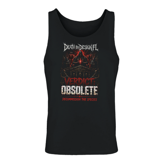 Death by Design FL Verdict: Obsolete Men's T-Shirt - S