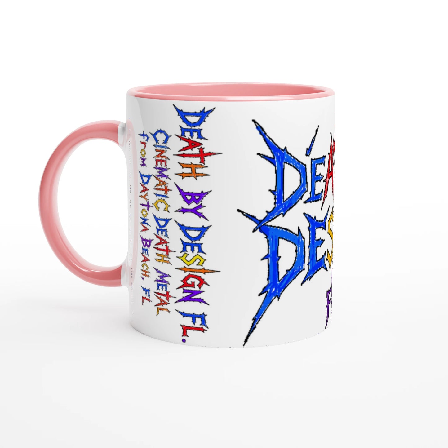Death by Design FL Fuel for the Loud, the Proud, and the Sleep-Deprived Kids Ceramic Mug - Ceramic Green, Design Option 1