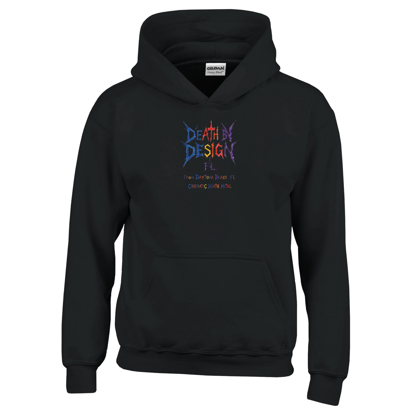 Death by Design FL Little Ass Kickers Unisex Pullover Hoodie - S, Black