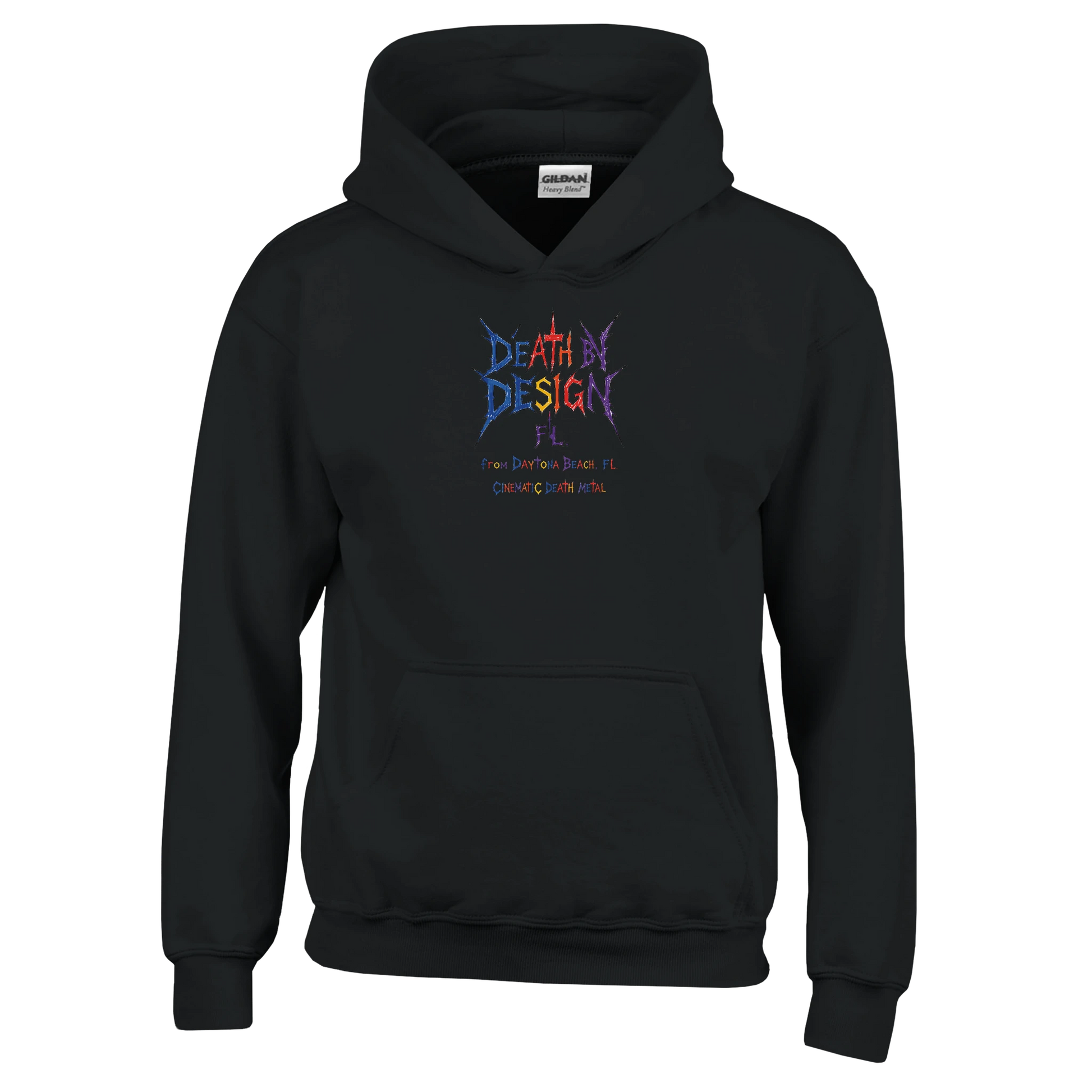 Death by Design FL Little Ass Kickers Unisex Pullover Hoodie - S, Black