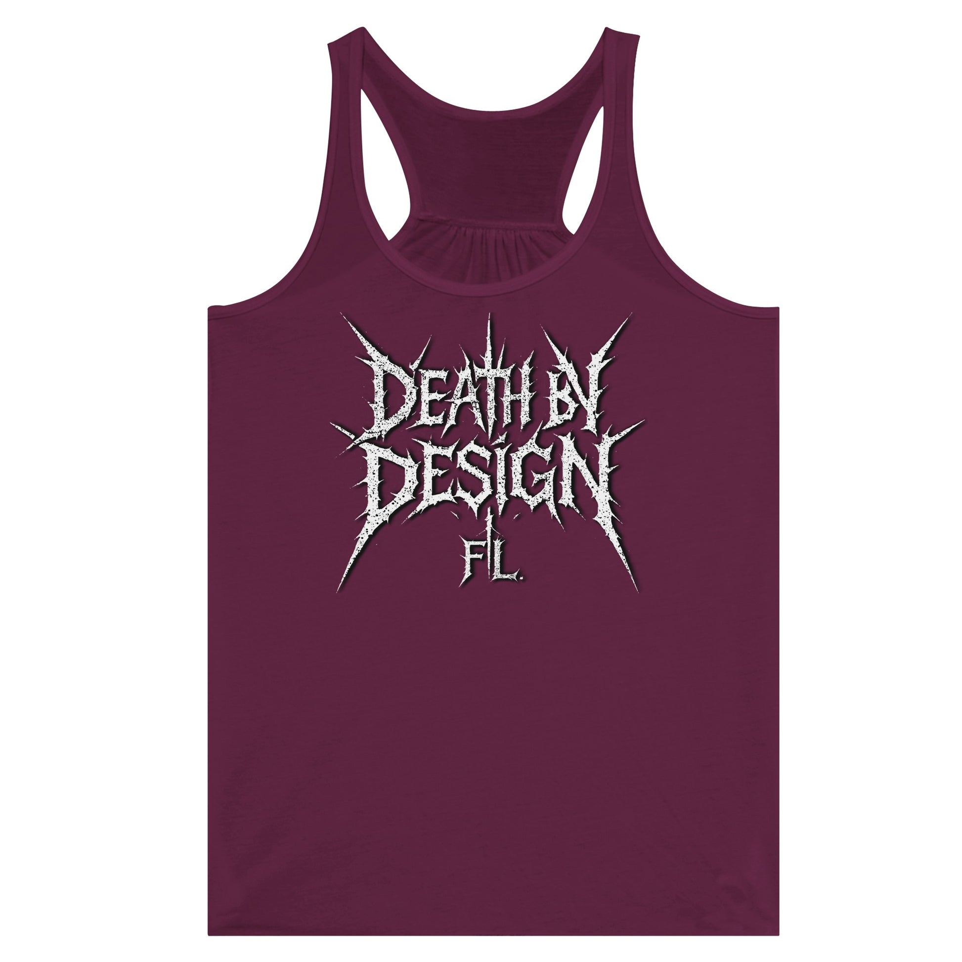 Death by Design FL Logo Women's Racerback Tank Top - Mint, XL