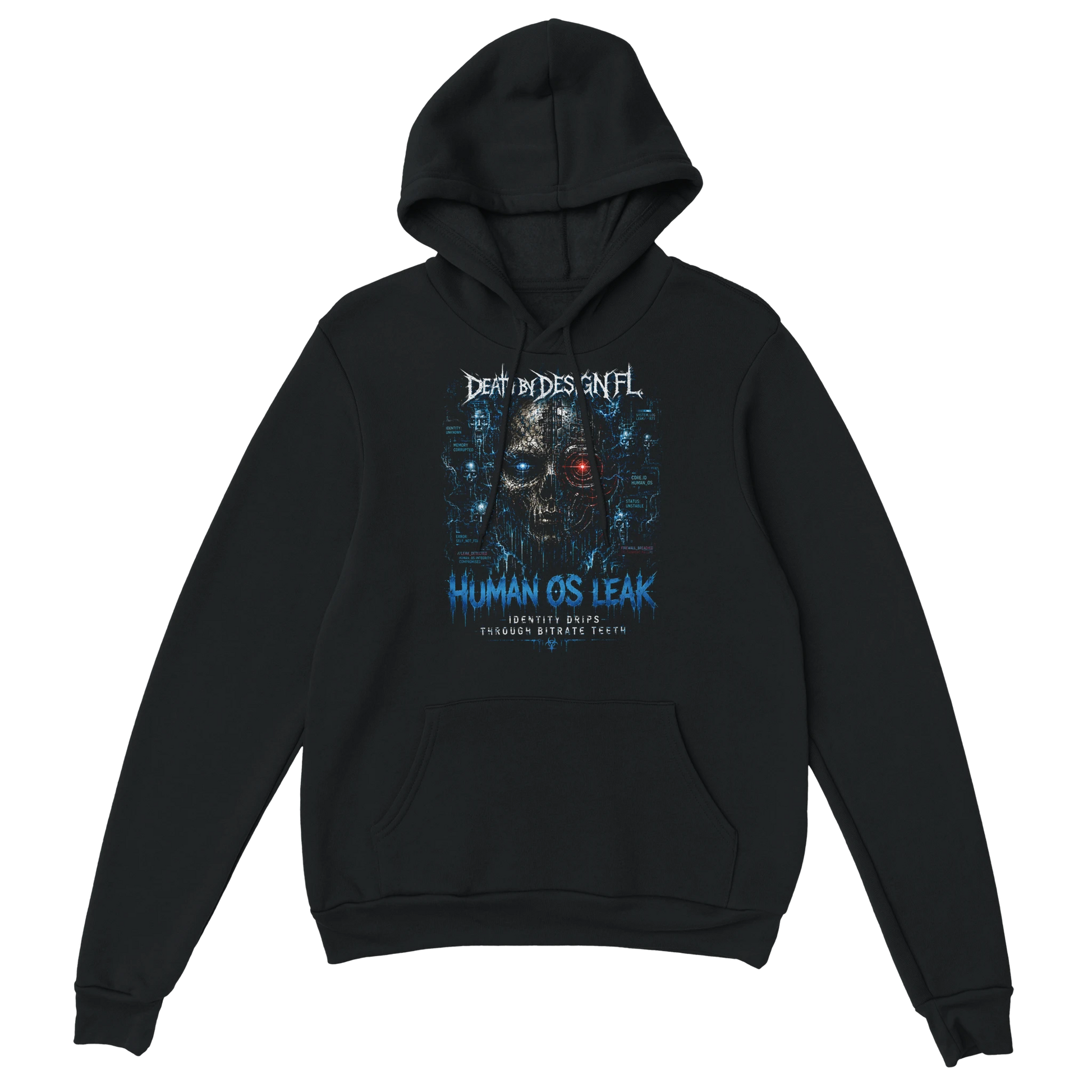 Death by Design FL HumanOS Leak Unisex Pullover Hoodie
