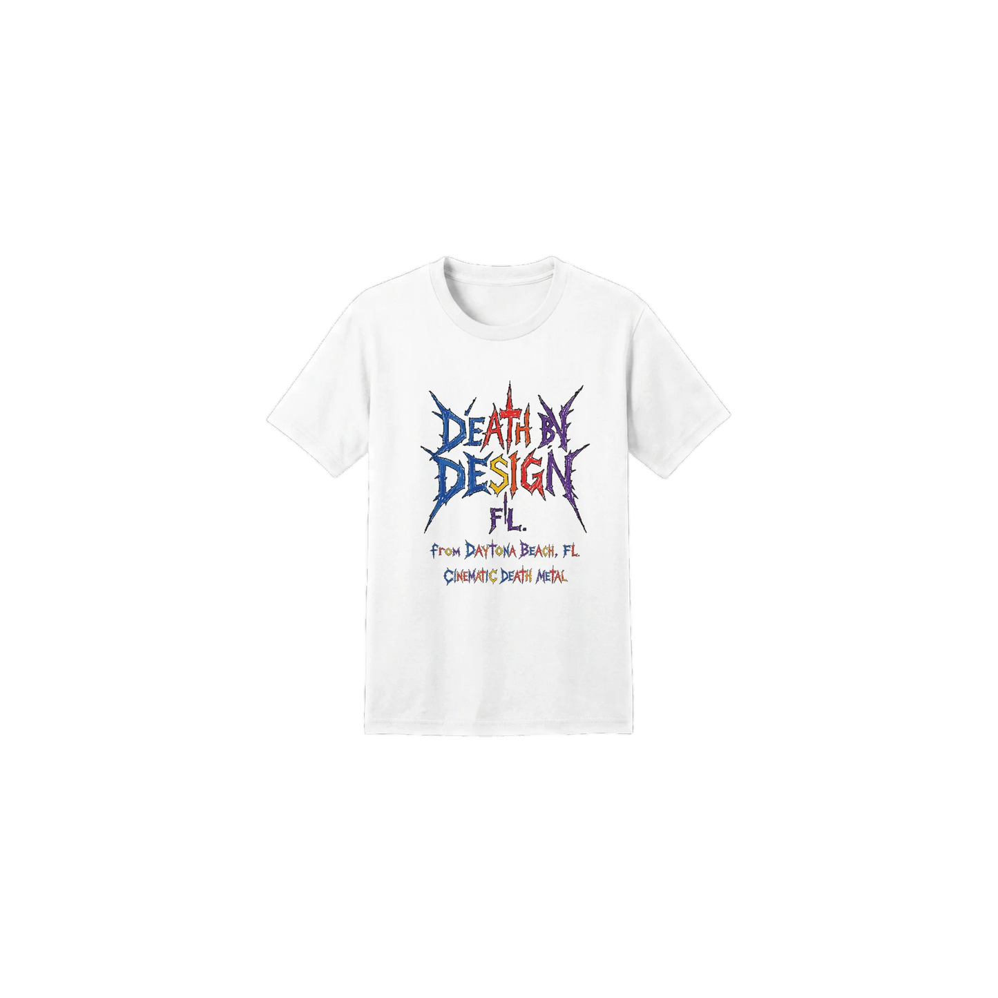 Death by Design FL Little Ass Kickers Youth T-Shirt - XS, Heather Navy