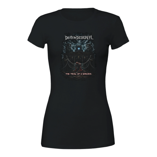 Death by Design FL The Trial of a Species Women's Premium T-Shirt - S